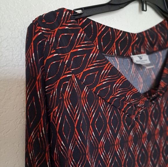 NEW WOMEN'S LONG SLEEVE TOP SIZE  SMALL WORTHINGTON - Picture 3 of 7